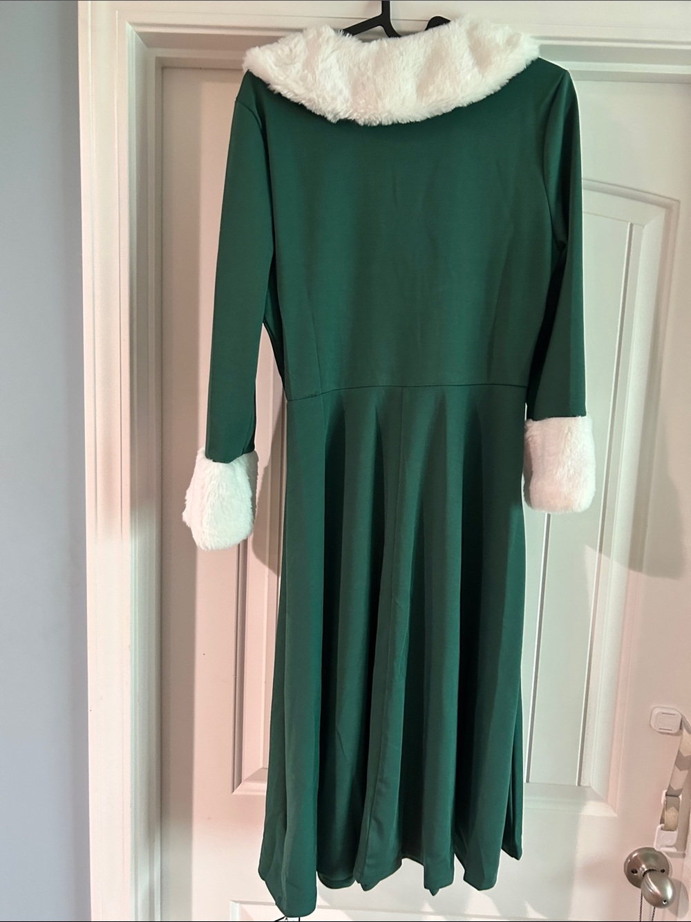 CHRISTMAS LAPEL DRESS - Picture 5 of 6